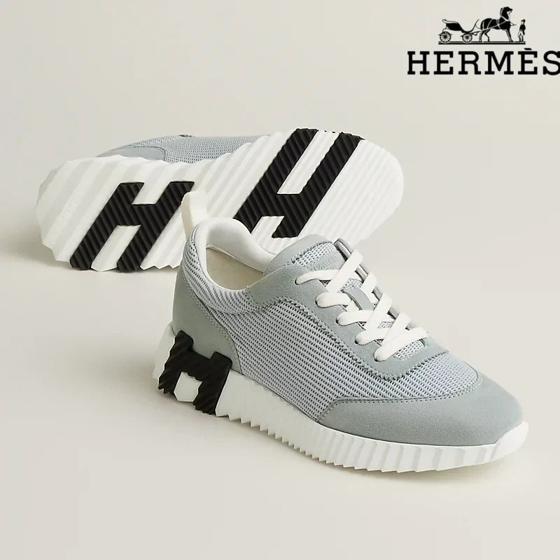 Herm¨¨s Grey Electric Sneakers