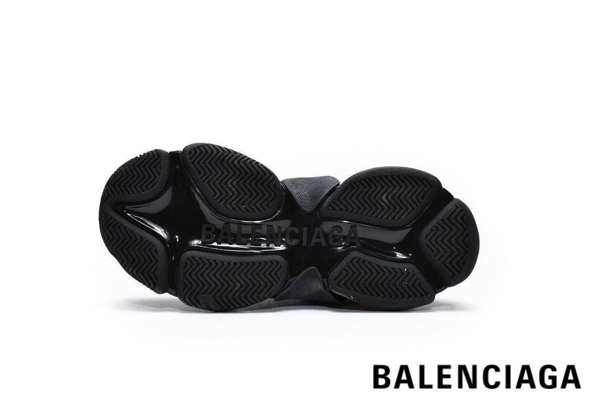 Balenciaga Triple S men's shoes women sneakers ¨C All Black