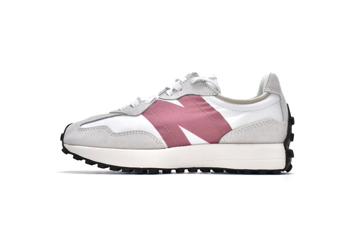 New Balance 327 Women's & Men's Retro Sneakers - White & Dusty Rose