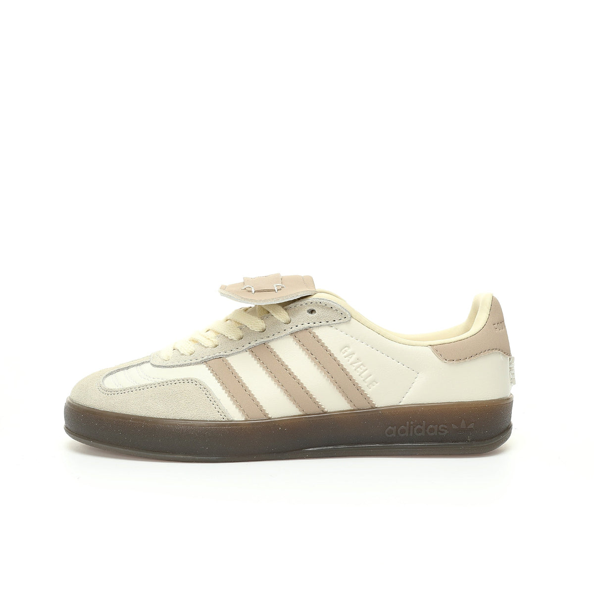 Adidas Originals Gazelle Indoor ¨C Cream / Beige Gum Suede Low-Top Sneakers