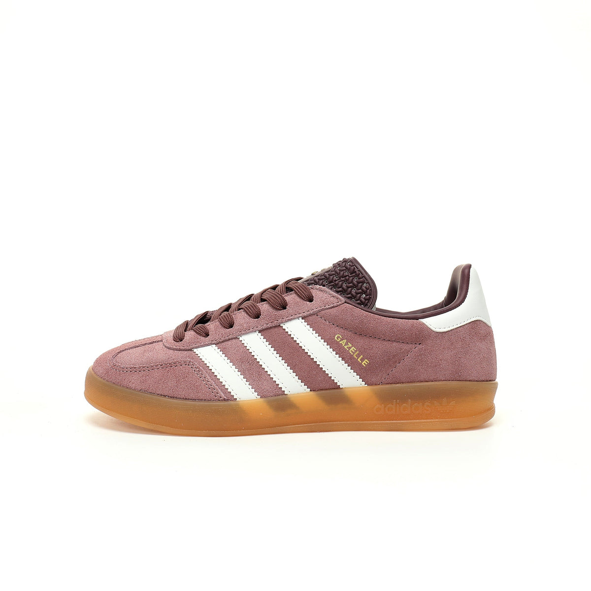 Adidas Originals Gazelle Indoor ¨C Mauve / White Gum Suede Low-Top Sneakers