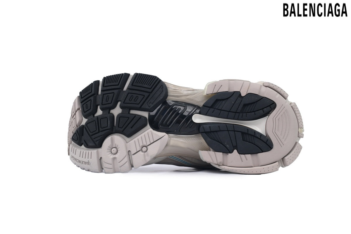Balenciaga Runner men's shoes  women sneakers ¨C Beige & Blue