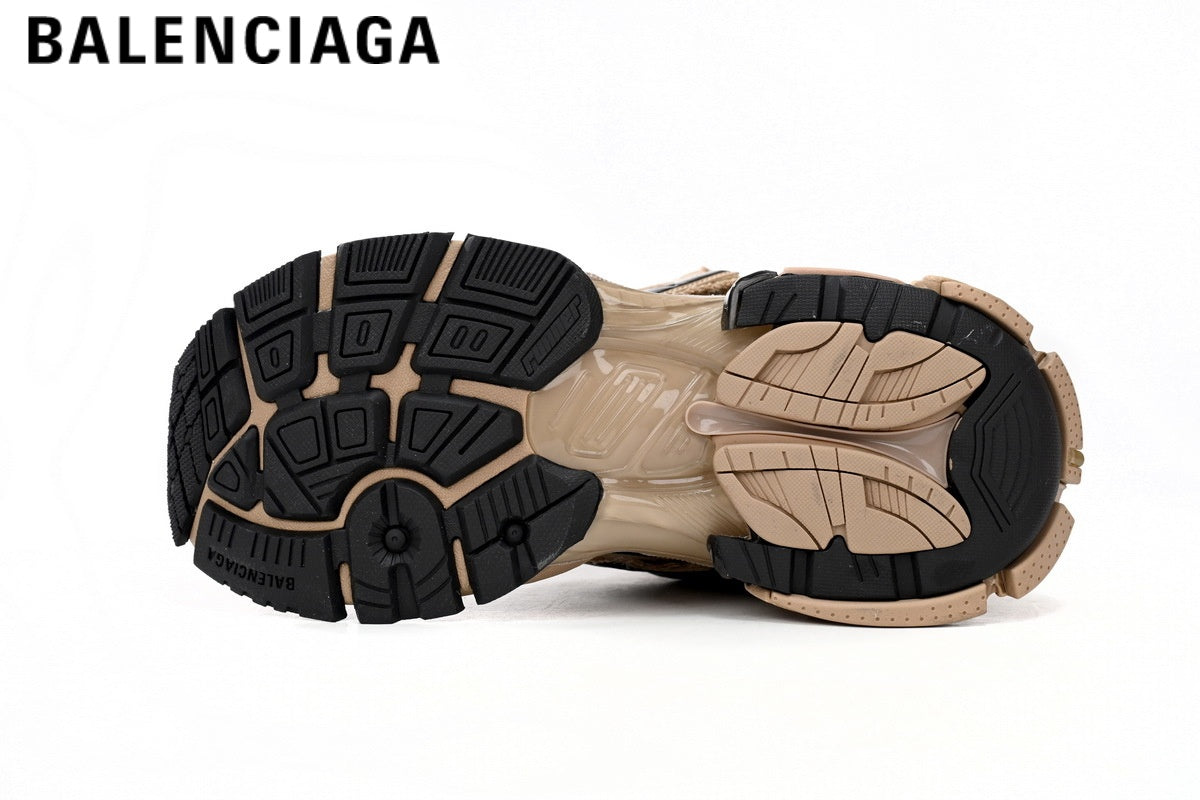 Balenciaga Runner men's shoes  women sneakers¡ª Beige / Black