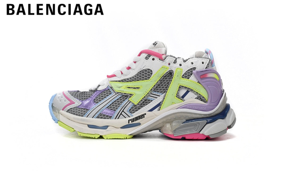 Balenciaga Runner men's shoes  women sneakers¡ª Multicolor