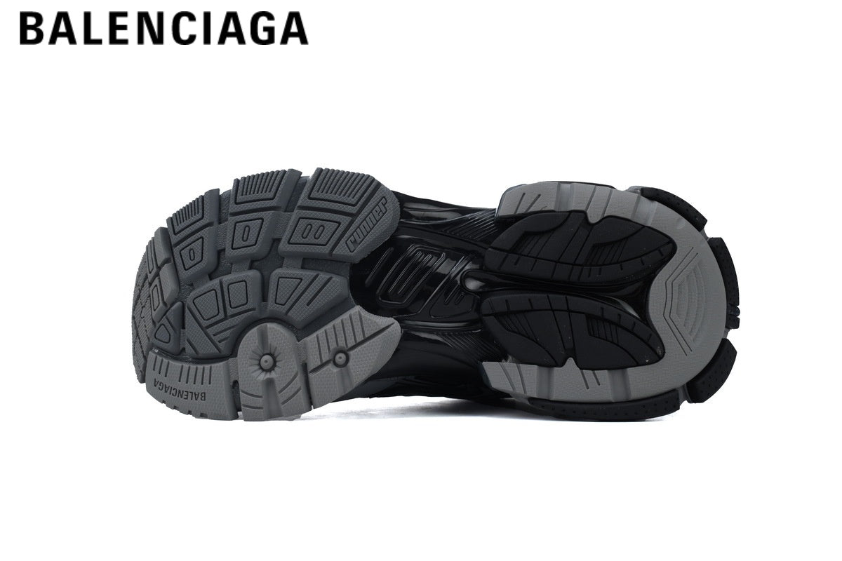 Balenciaga Runner men's shoes  women sneakers ¡ª Black / Gray