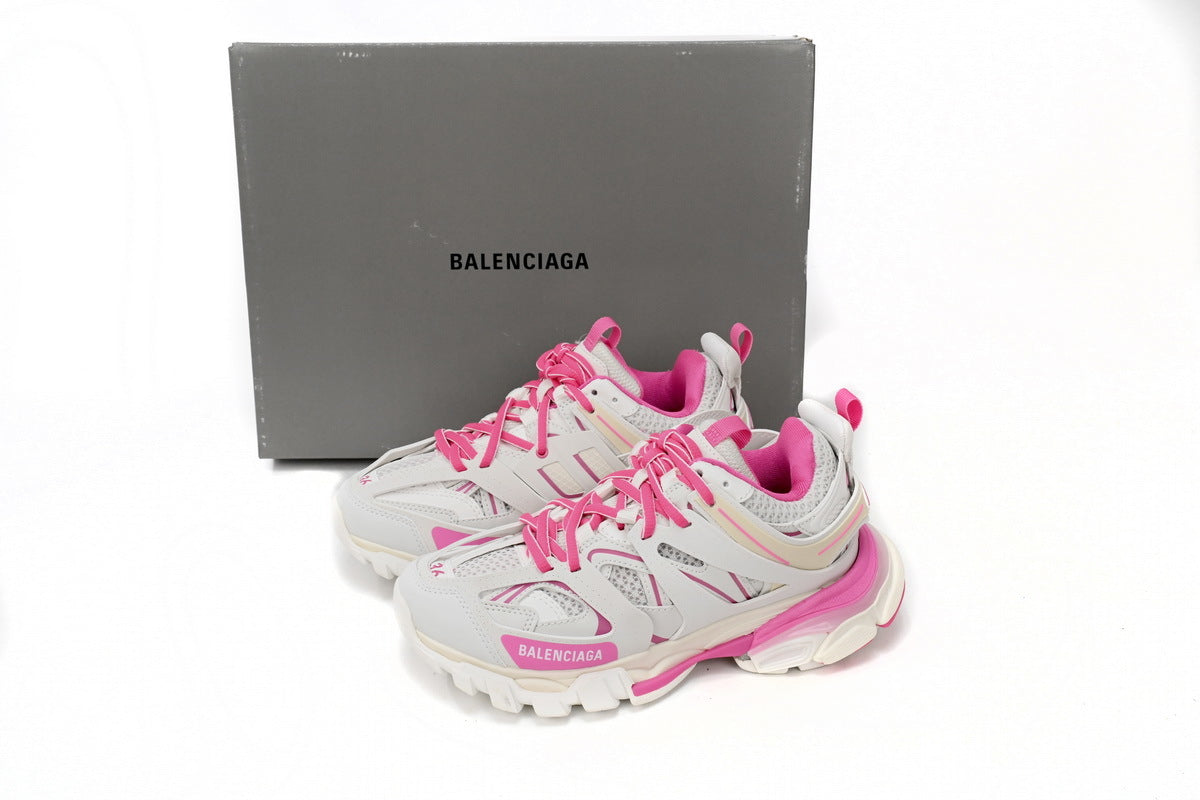 Balenciaga men's shoes Track Sneaker balenciaga runners Off-white pink