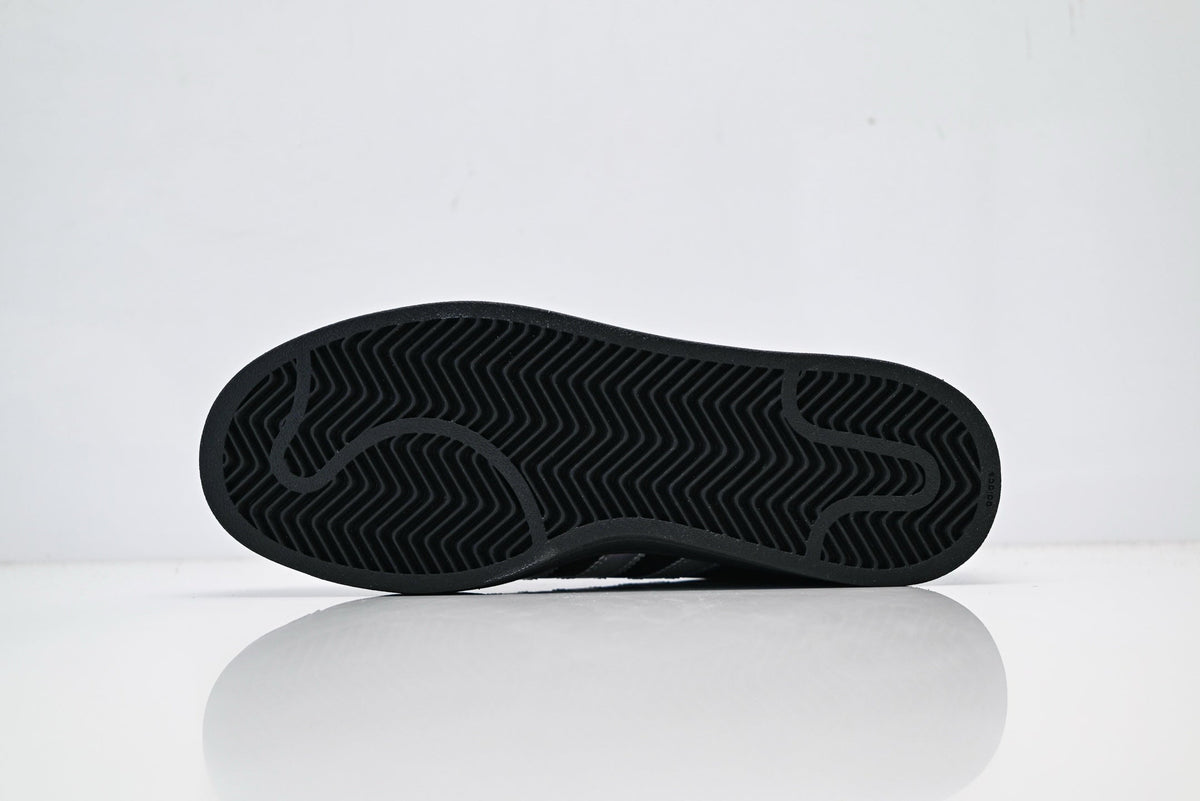 adidas Originals Superstar Black Iridescent Holographic 3?Stripes Shell Toe Sneaker
