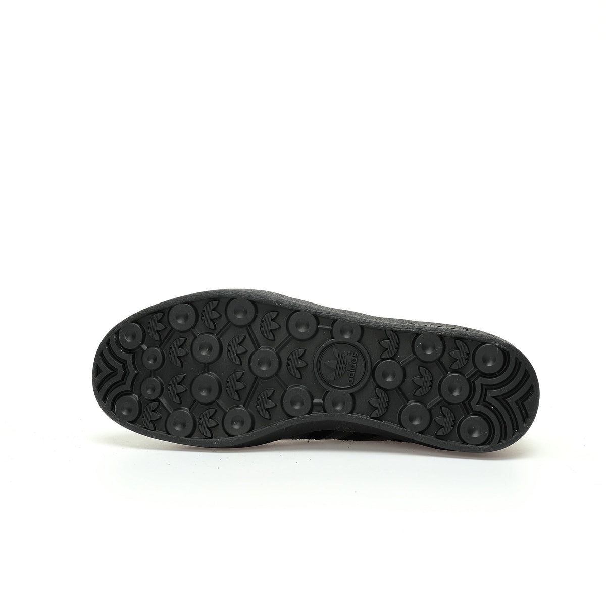 Adidas Originals Gazelle Indoor ¨C All-Black / Gold Logo Suede Low-Top Sneakers