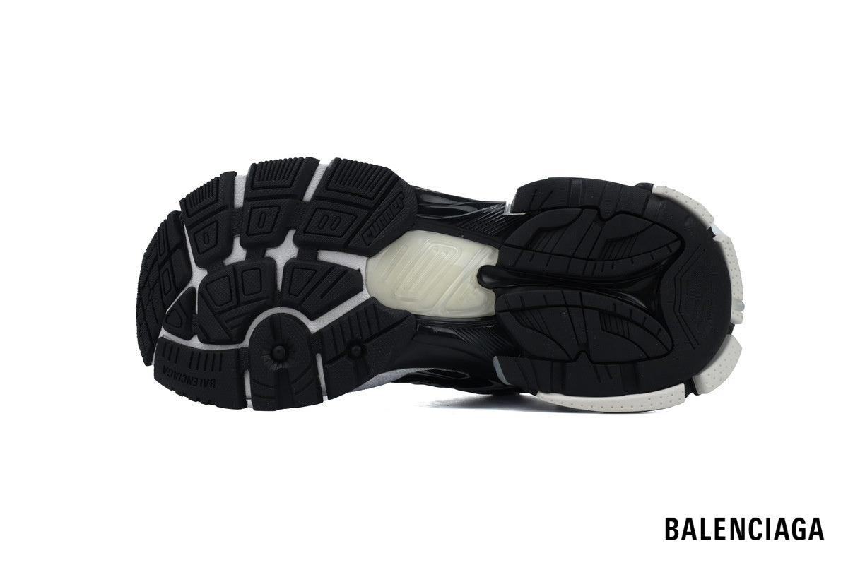 Balenciaga Runner men's shoes  women sneakers¨C Black & White