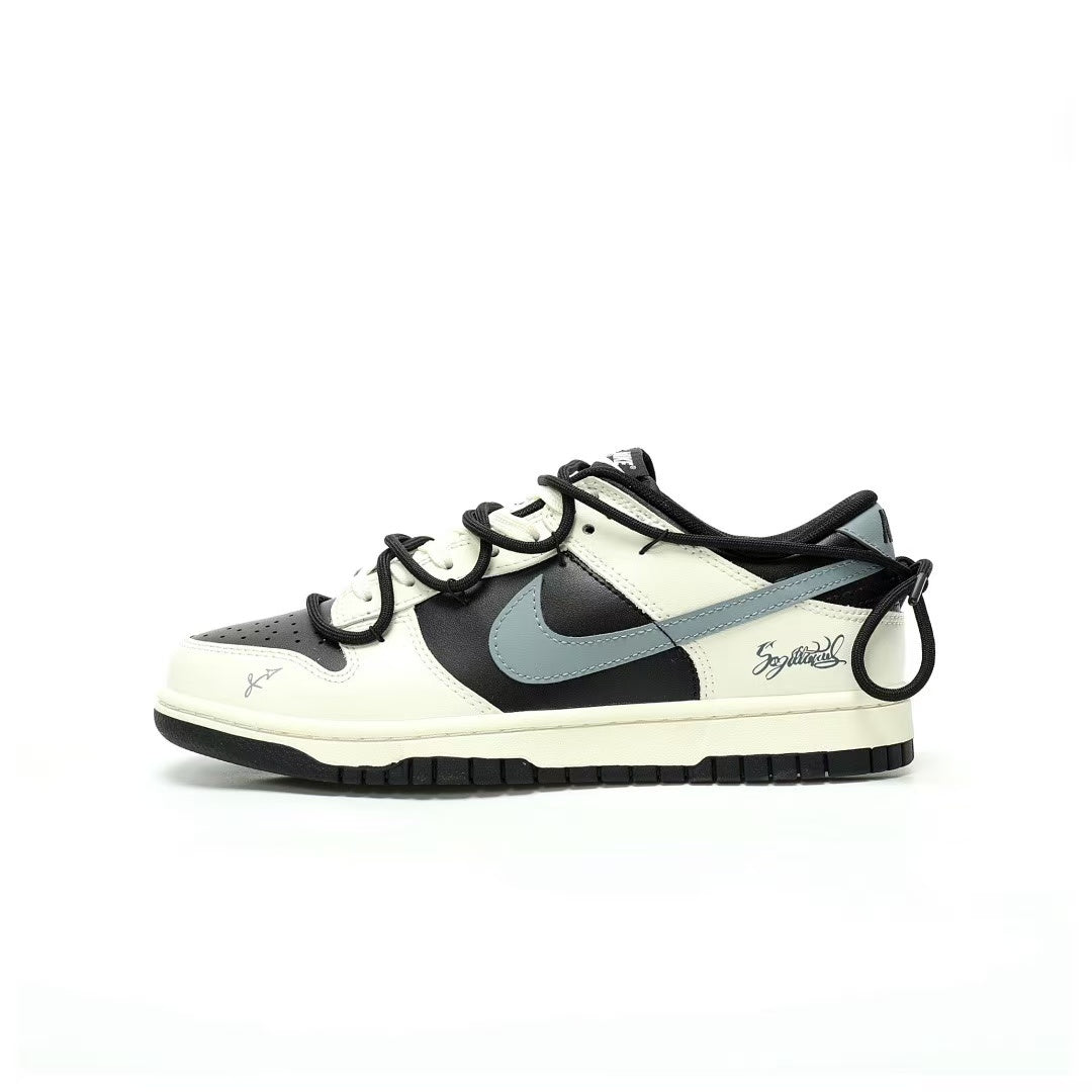 Nike Dunk Low Custom Deconstructed ¡ª Off-White / Black / Grey