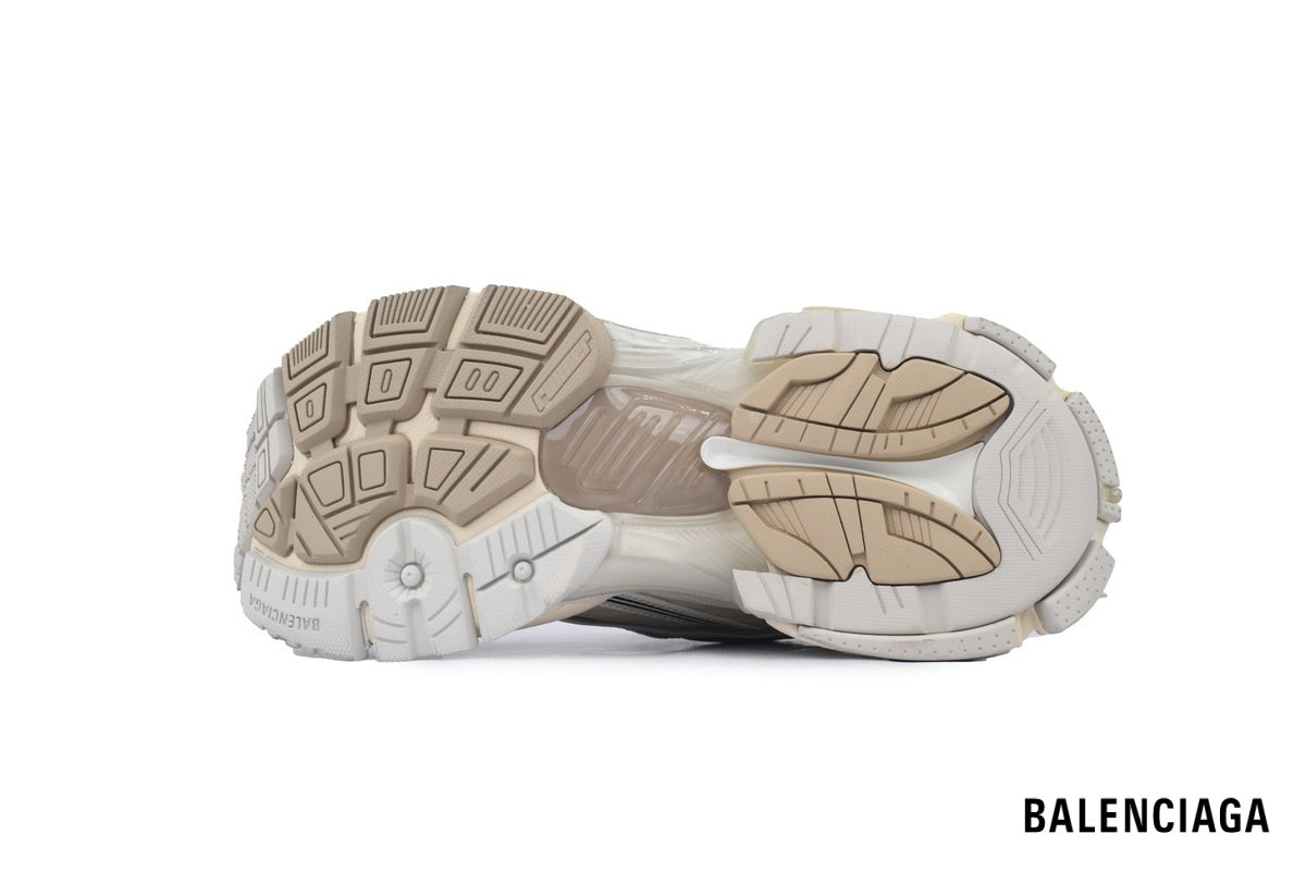 Balenciaga Runner men's shoes  women sneakers ¨C Beige & White