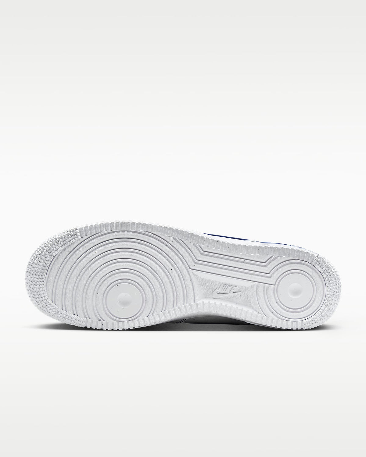Nike Air Force 1 '07 White Blue Contrast Stitching Sneakers mens low top shoes