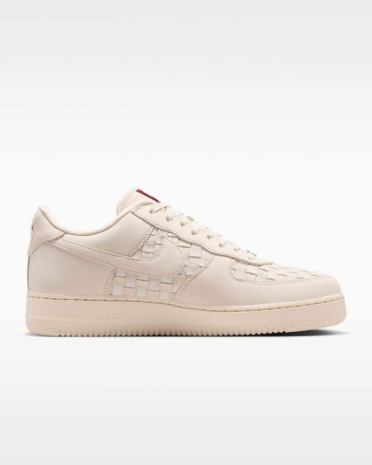 Nike Air Force 1 '07 Cream Woven Upper Sneakers mens low top shoes