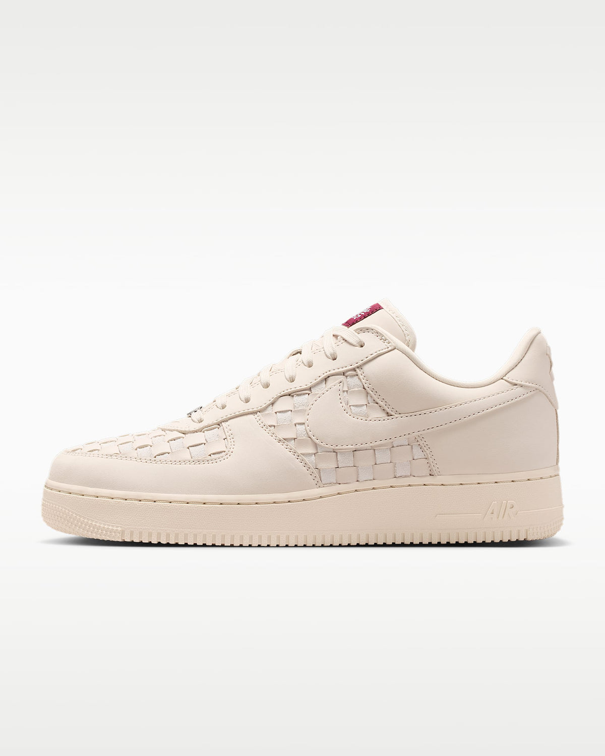 Nike Air Force 1 '07 Cream Woven Upper Sneakers mens low top shoes