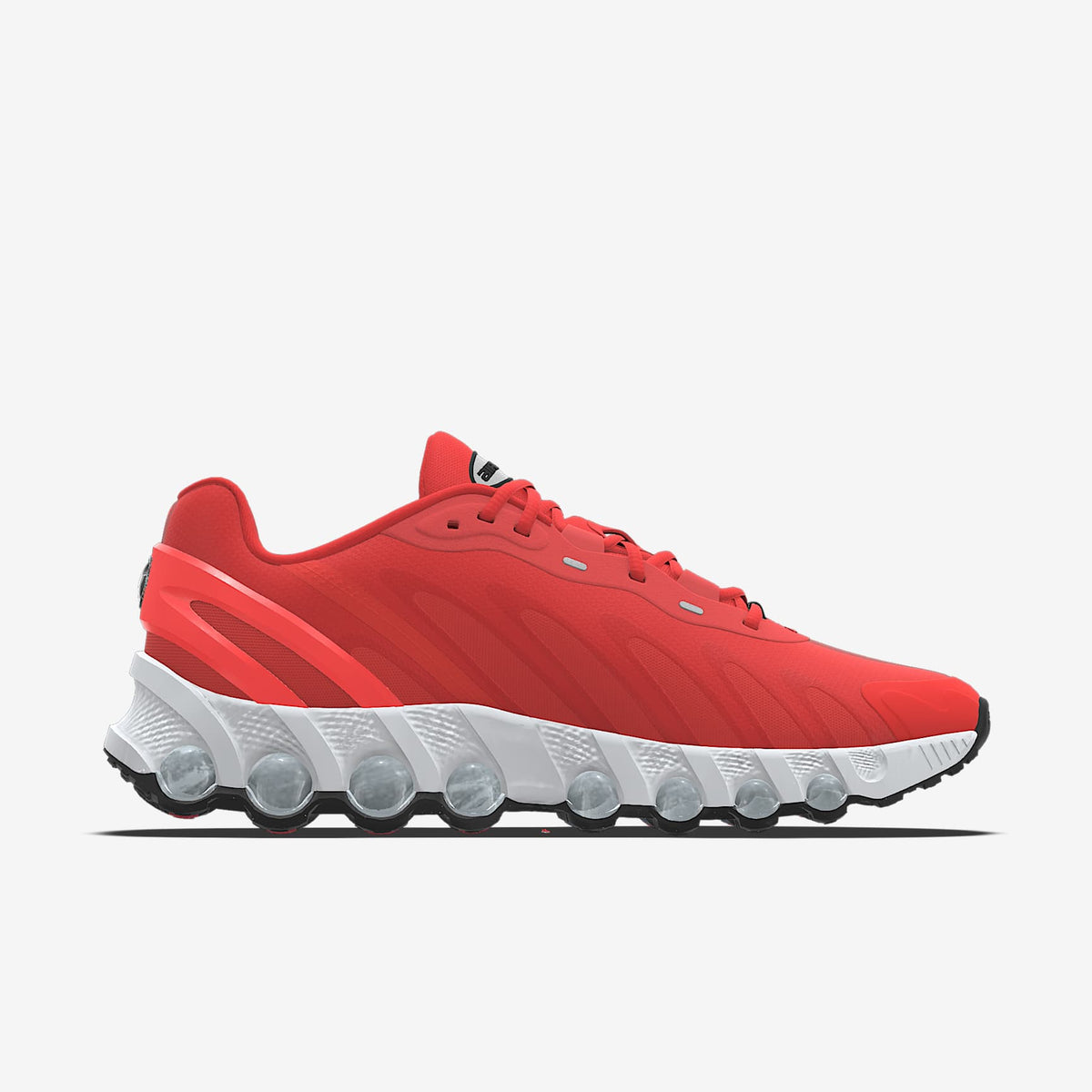 Nike Air Max DN By You ¨C Bright Red/Black/White Custom Sneaker