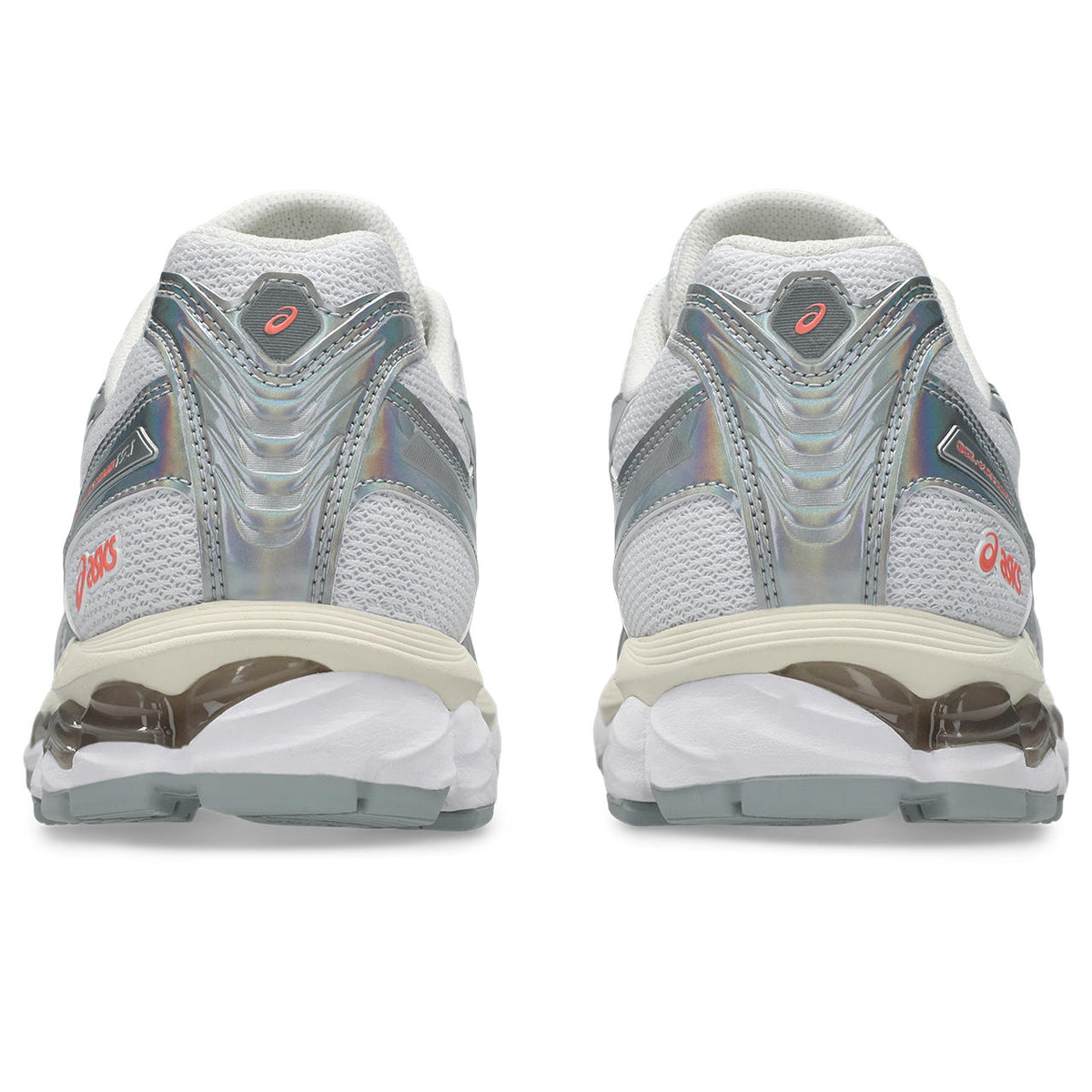Asics  shoes  neutral running shoes mens  sneakers Gel-Kayano 14 White / Iridescent Silver