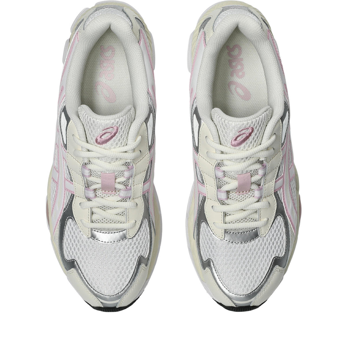 Asics womens shoes  neutral running shoes mens  sneakers Gel-NYC ¨C Cream/Silver/Pink Sneaker