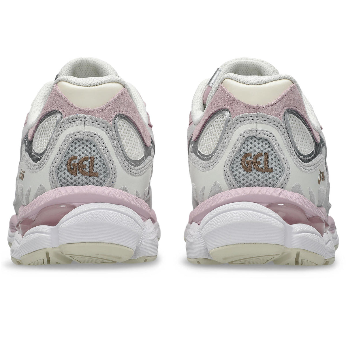 Asics womens shoes  neutral running shoes mens  sneakers Gel-NYC ¨C Silver/Light Pink Sneaker