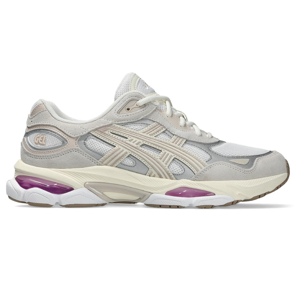 Asics womens shoes  neutral running shoes mens  sneakers Gel-Kayano 14 ¨C Light Grey/Beige/Cream Sneaker