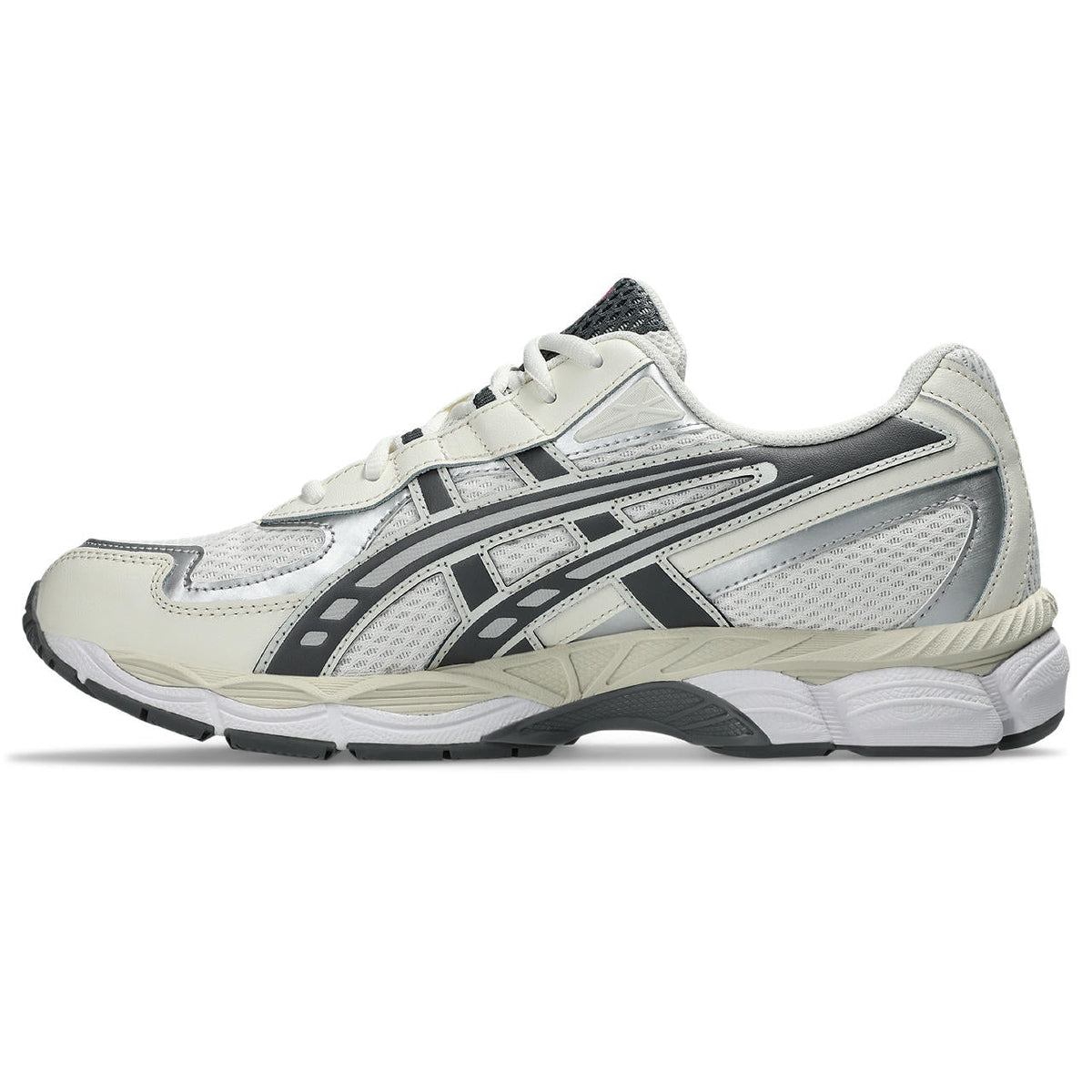 Asics womens shoes  neutral running shoes mens  sneakers Gel-Kayano 14 ¨C Cream/Silver/Dark Grey Sneaker