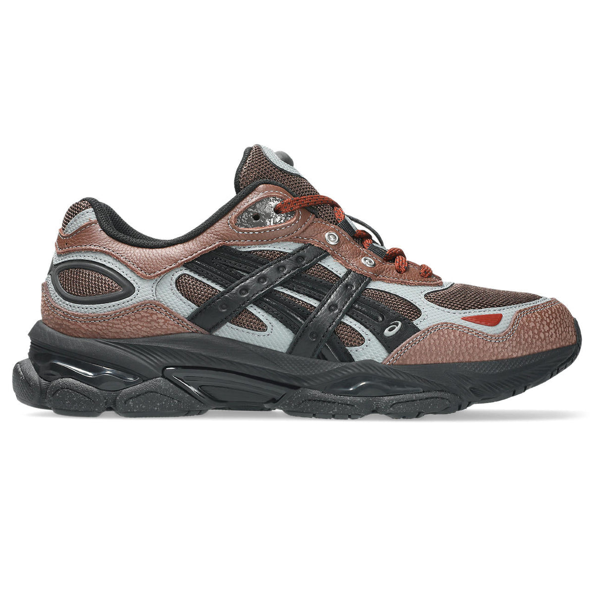 Asics womens shoes  neutral running shoes mens  sneakers Gel-Kayano 14 ¨C Brown/Black/Light Blue Sneaker
