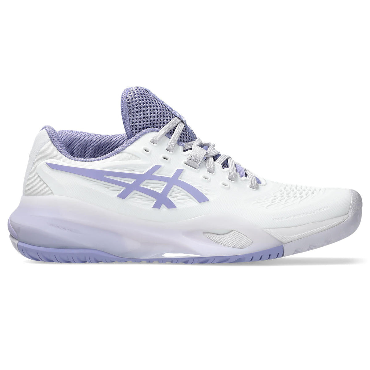 Asics womens shoes  neutral running shoes mens  sneakers Gel-Resolution ¨C White/Lavender/Purple Tennis Sneaker