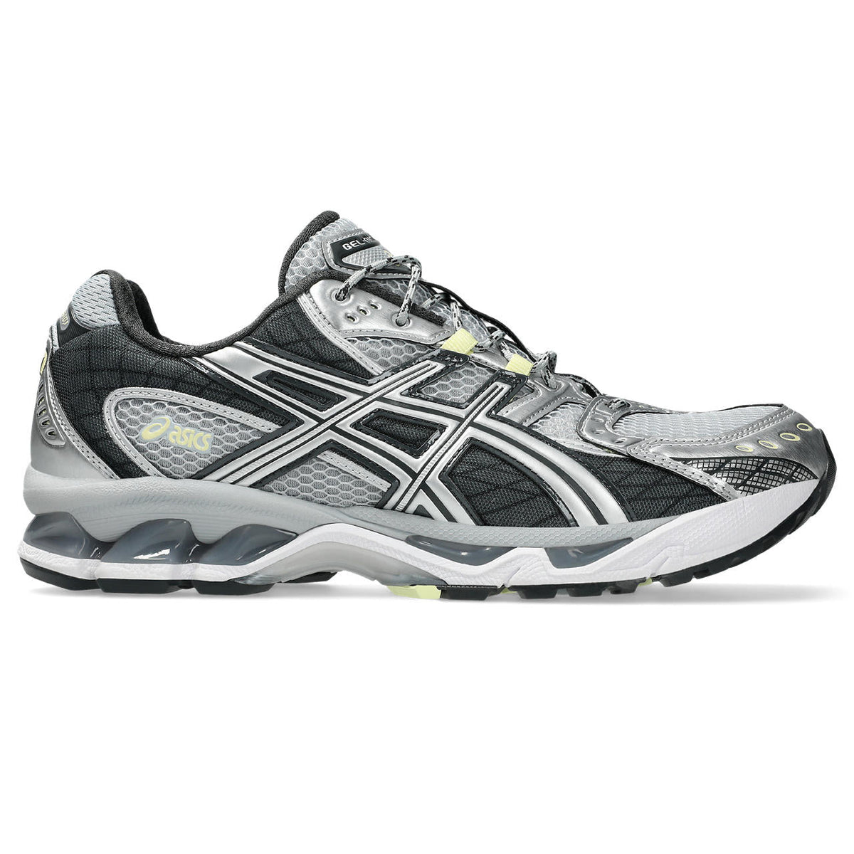 Asics womens shoes  neutral running shoes mens  sneakers Gel-Kayano 14 Silver / Gray / Pale Yellow