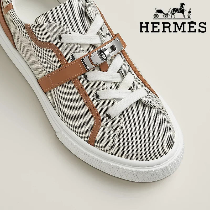 Herm¨¨s Day Canvas Sneaker