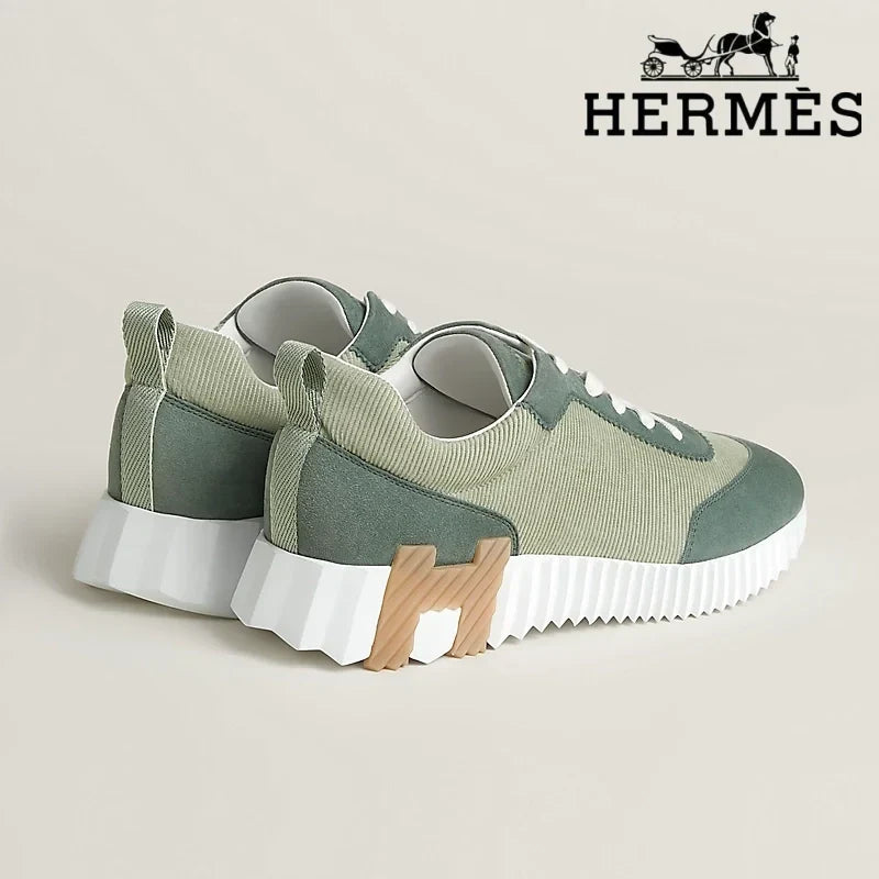 Herm¨¨s Bouncing Sage Green Sneaker