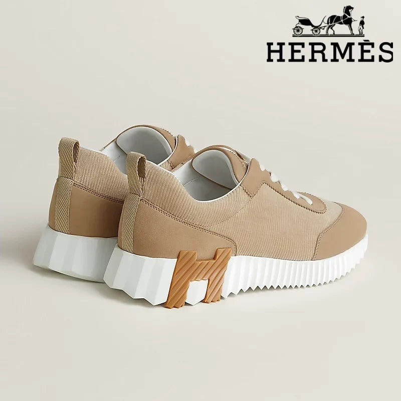 Herm¨¨s Bouncing Pale Pink Sneaker