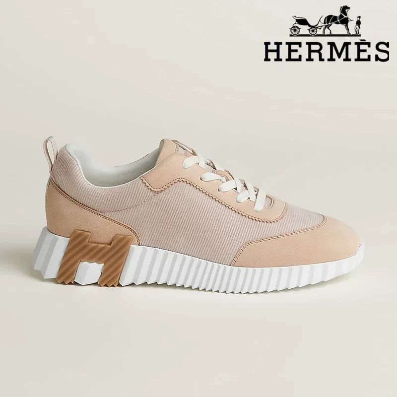Herm¨¨s Bouncing Pale Pink Sneaker