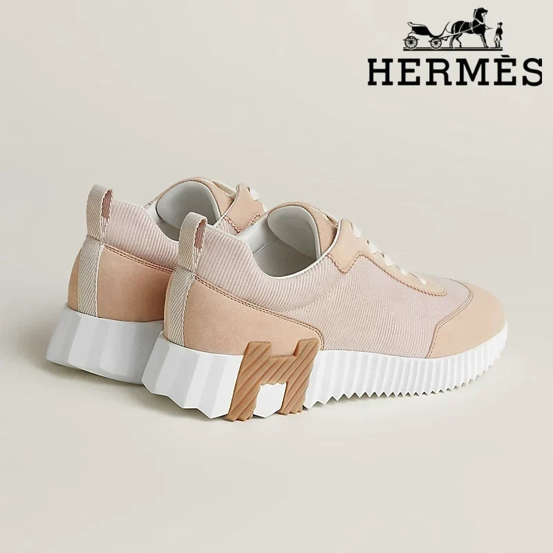 Herm¨¨s Bouncing Pale Pink Sneaker