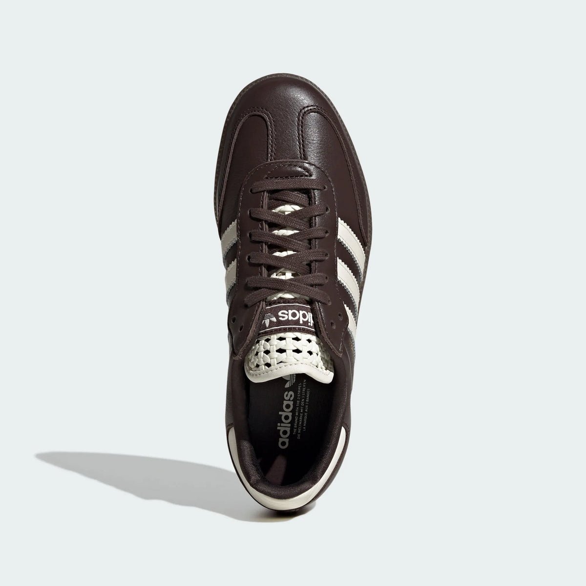 Adidas Originals ¨C Dark Brown / Cream Leather Casual Sneakers