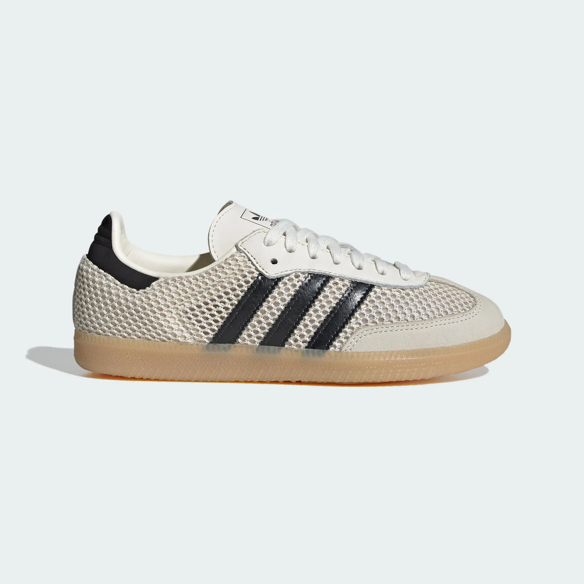 Adidas Originals ¨C Cream / Black Mesh & Leather Casual Sneakers
