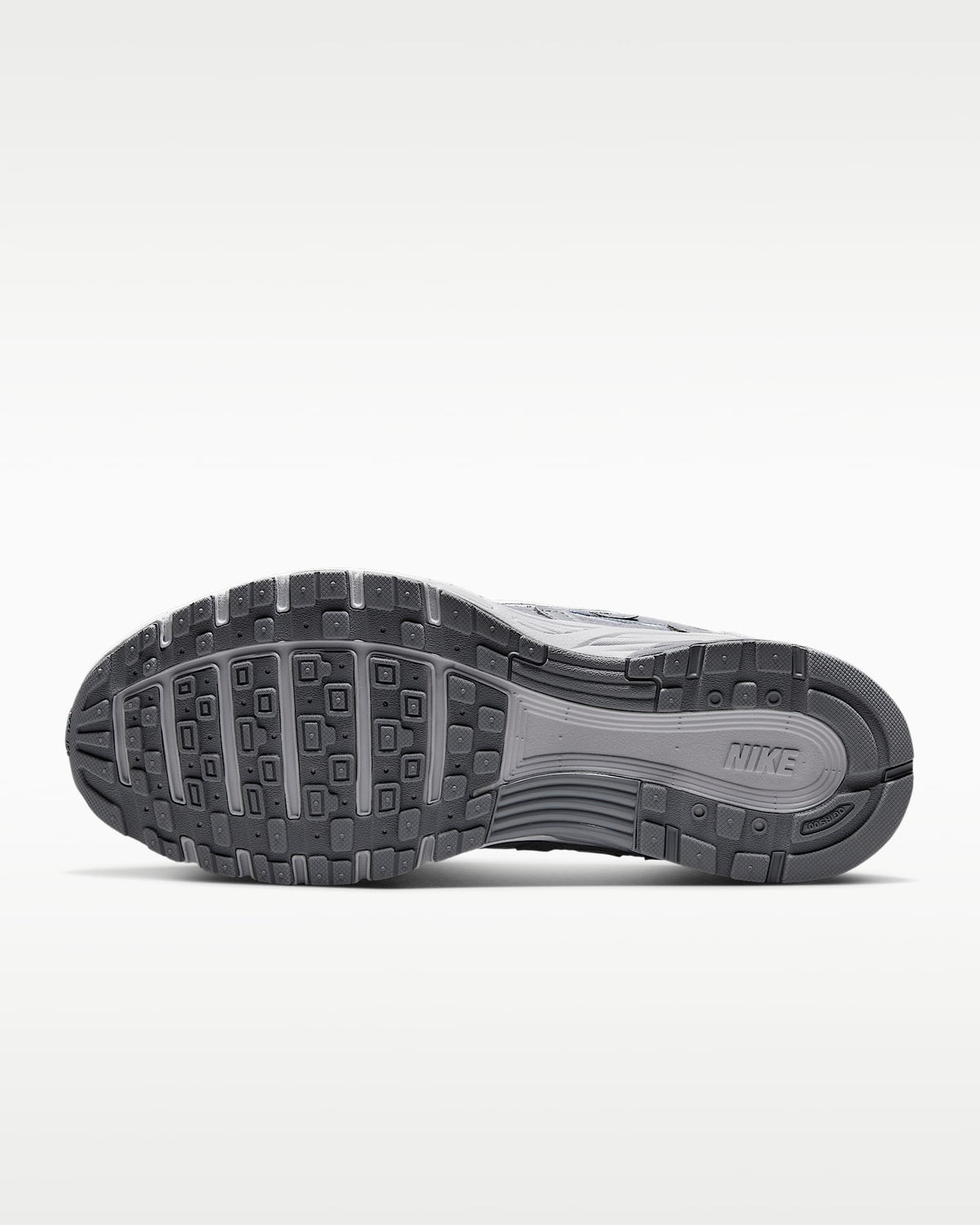 Nike P-6000 ¨C Light Grey / White Mesh Athletic Sneakers