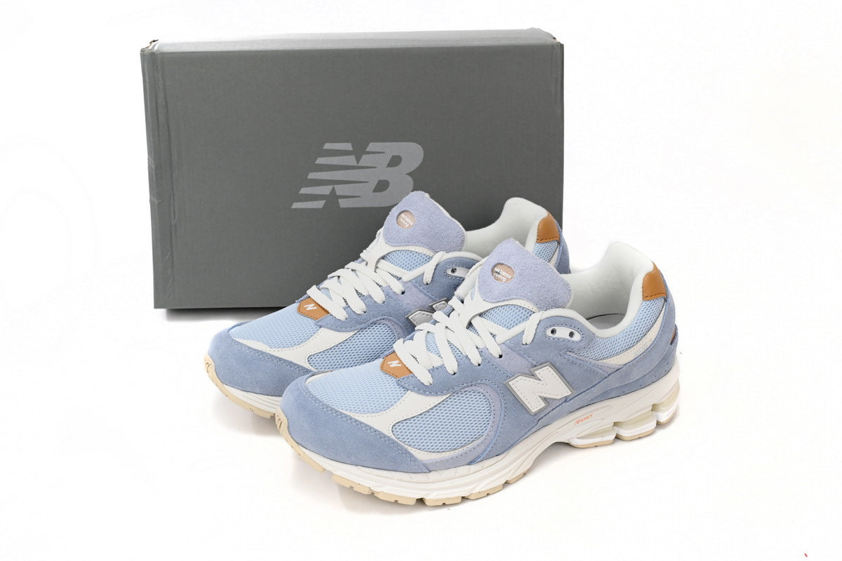 New Balance 2002R Women's & Men's Light Blue & Cream Retro Sneakers