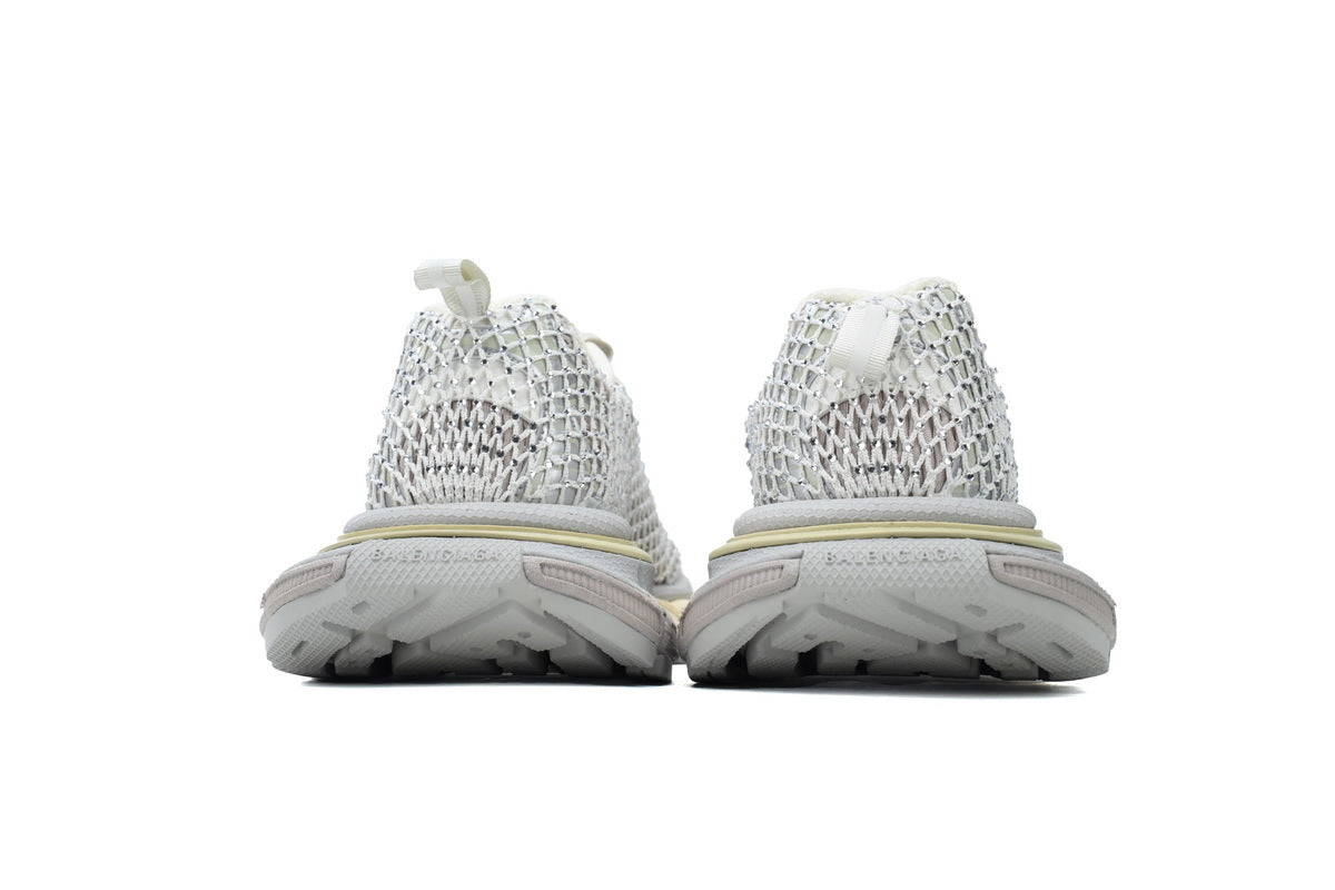 Balenciaga 3XL men's shoes Track Sneaker ¨C Low-Top Chunky Sole  balenciaga runners White