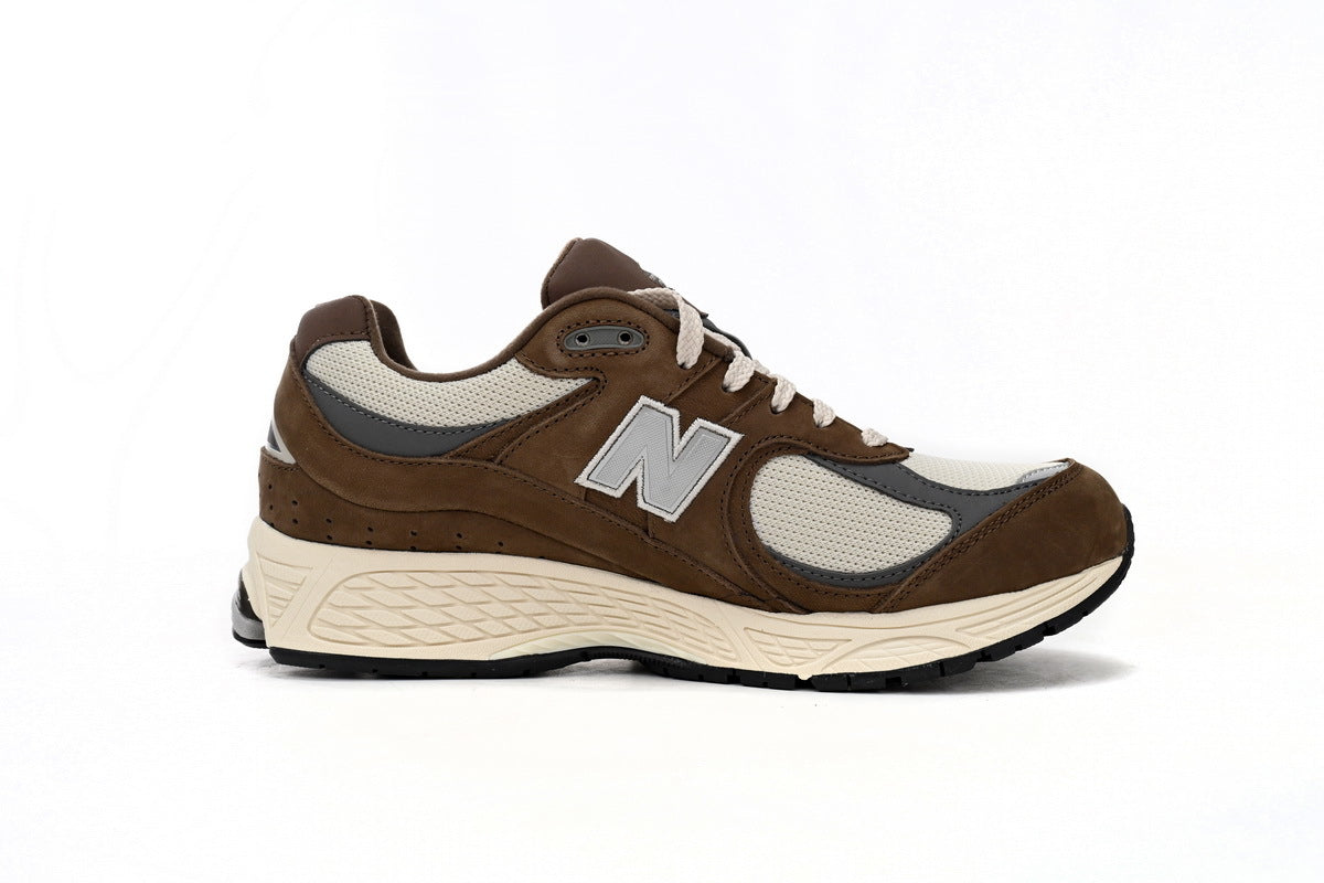 New Balance 2002R Women's & Men's Brown & Cream Retro Lifestyle Sneakers