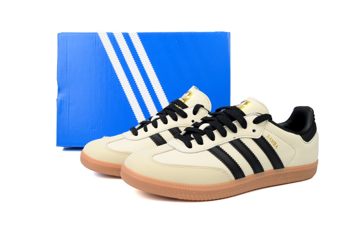 adidas samba  women's shoes  men's samba sneakers adidas samba black OG ¨C Classic Leather Sneakers