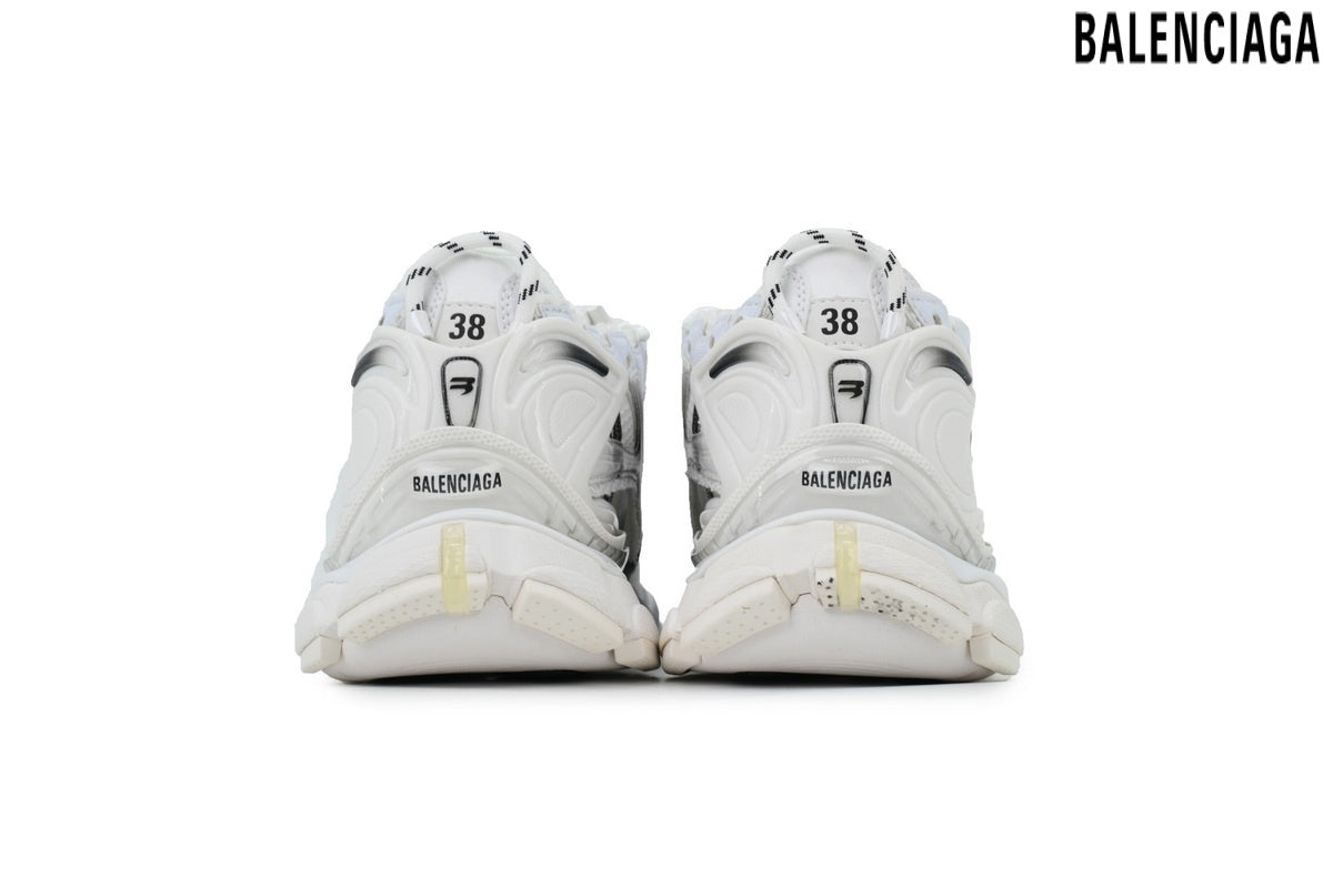 Balenciaga Runner men's shoes  women sneakers ¨C White & Black (Premium)